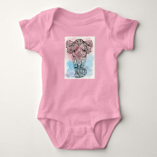 Body T-Shirt Éléphant Zen