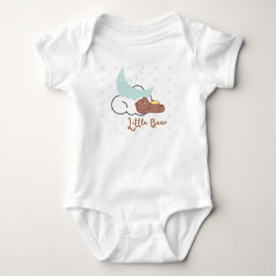 Body T-Shirt Enfant Ourson Dormant sur le Nuage
