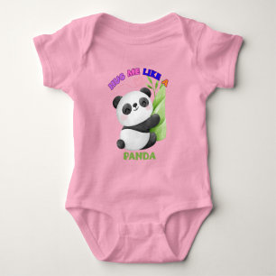 Body T-shirt enfant - Serrez-moi comme un Panda 🐼