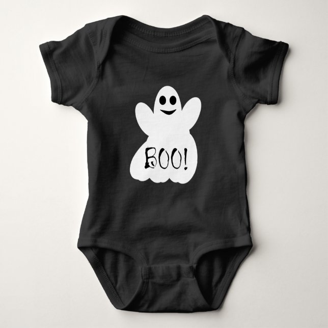Body T-shirt fantôme d'Halloween (Devant)