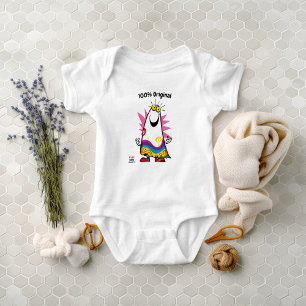 Body T-shirt fantôme drôle et coloré pour tout-petit