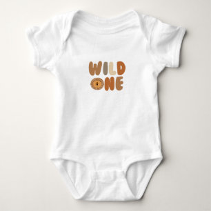 Body T-shirt « Fauve » pour le 1er anniversaire des enf