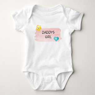 Body T-shirt fille Pastel de papa une pièce