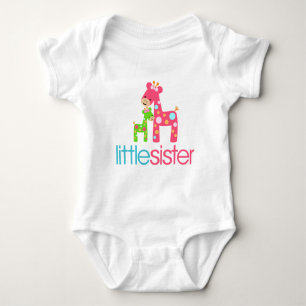 Body T-shirt Funky Giraffe Little Sister