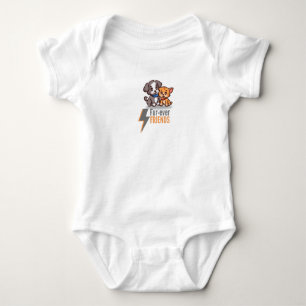 Body T-shirt Fur-ever Friends – Duo de chien et chat ad