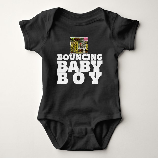 Body T-shirt GARÇON BÉBÉ BOUNCING (Devant)