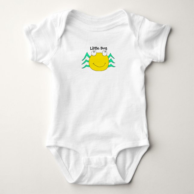 Body T-Shirt Garçon de bébé Tots Petit Bug (Devant)