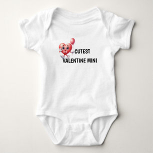 Body T-shirt garçon pour la Saint-Valentin