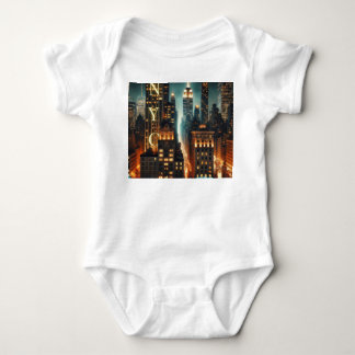 Body T-Shirt Graphique pour Tout-Petit de NYC – Ville d