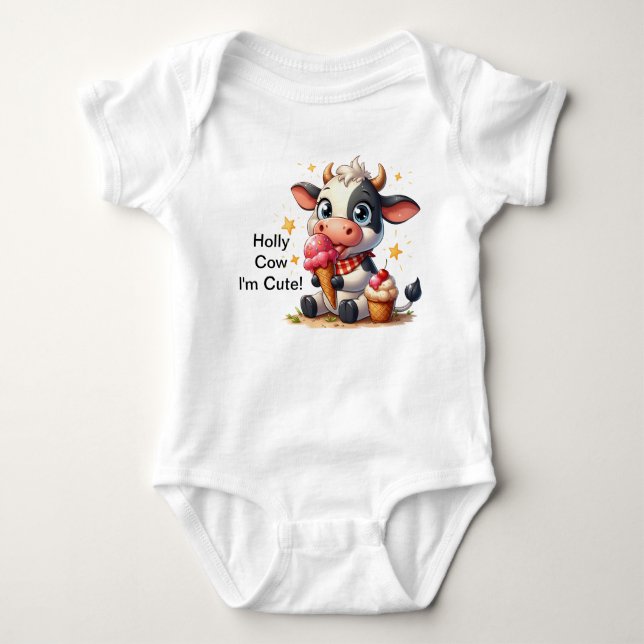 Body T-Shirt Holly Cow (Devant)