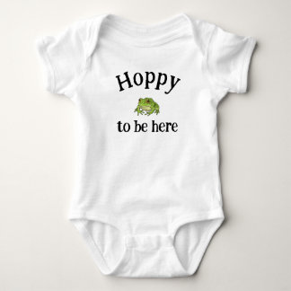 Body T-shirt Hoppy to be here kids