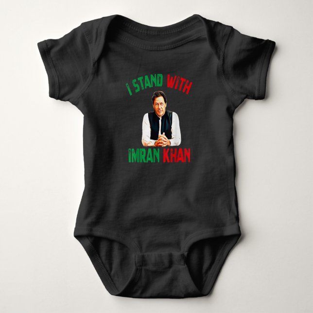 Body T-shirt Imran Khan PTI Party Pakistan Support (Devant)