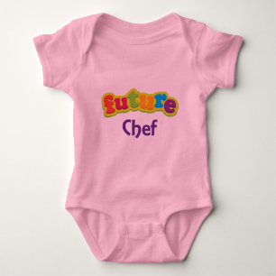 Body T-shirt infantile de bébé de chef (avenir)