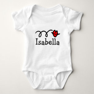 Body T-shirt Isabella pour bébé