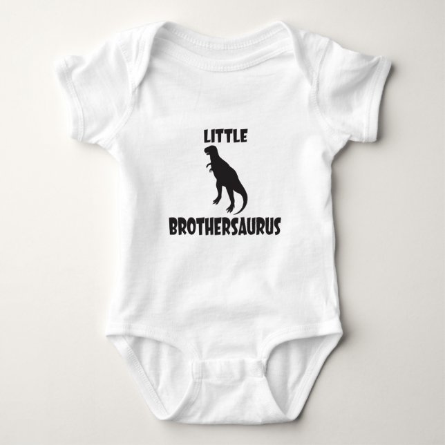 Body T-shirt Little Brothersaurus Dinosaur (Devant)