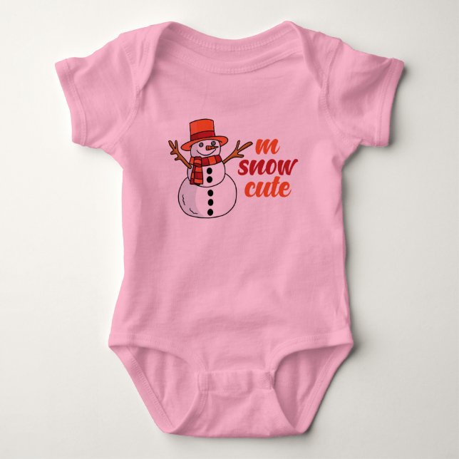 Body T-Shirt M Snow (Devant)