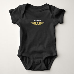 Body T-shirt noir du pilote