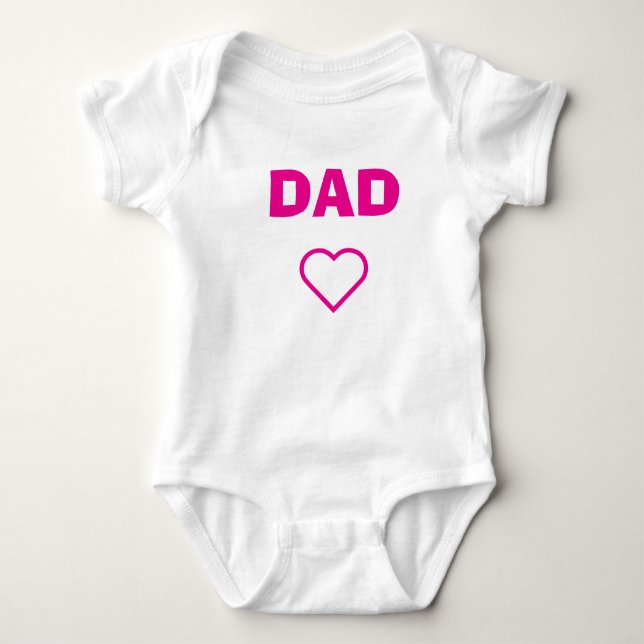 Body T-shirt Papa (Devant)