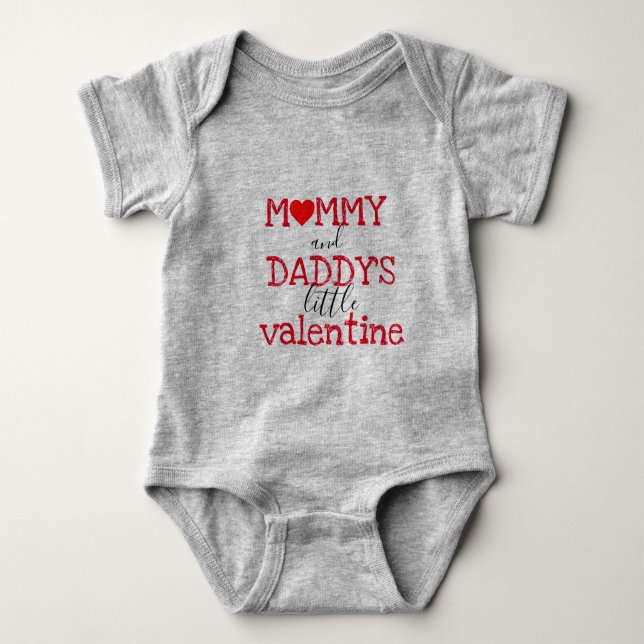 Body T-shirt parfait pour les premiers valentines de (Devant)