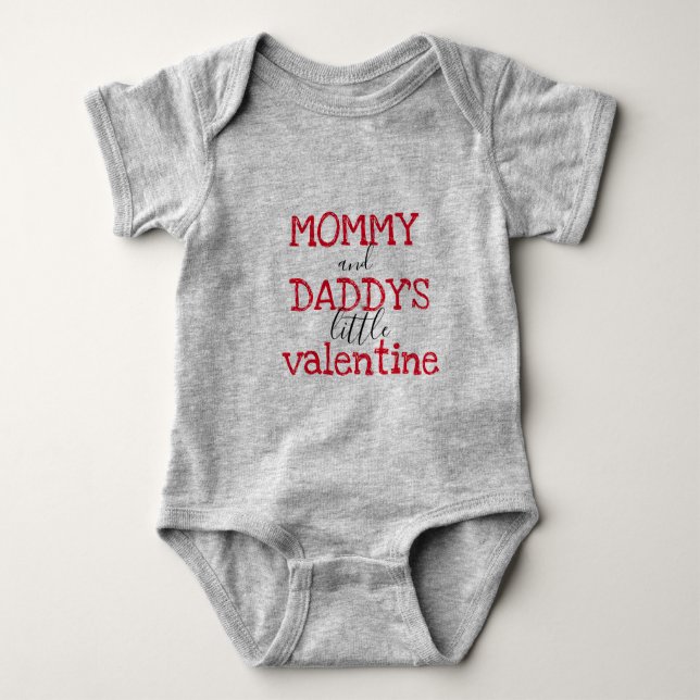 Body T-shirt parfait pour les premiers valentines de (Devant)
