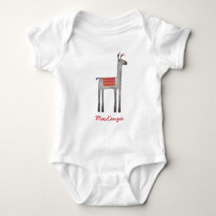 Body T-shirt personnalisé Cute Llama