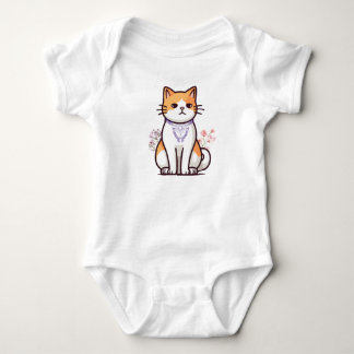 Body T-shirt pour amateur de chat bébé