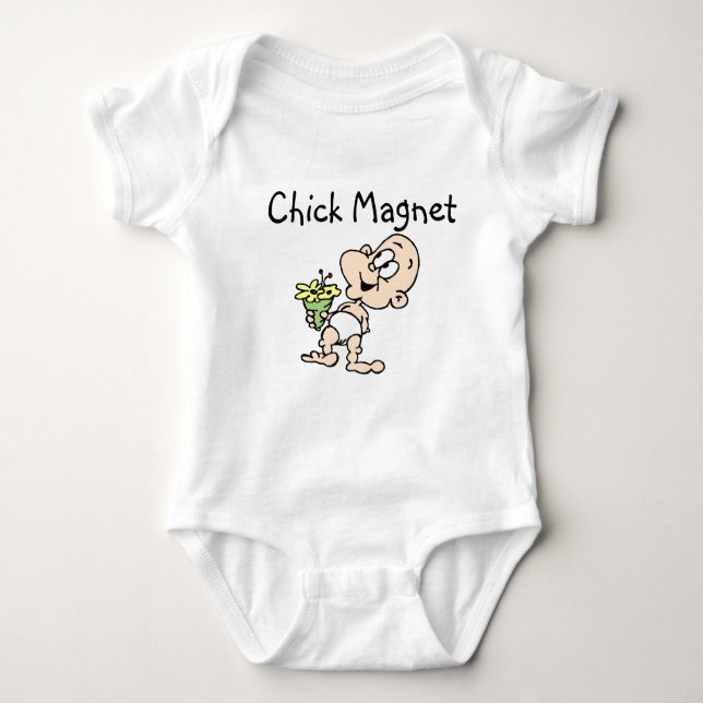 Body T-shirt pour bébé avec bonbon (Devant)