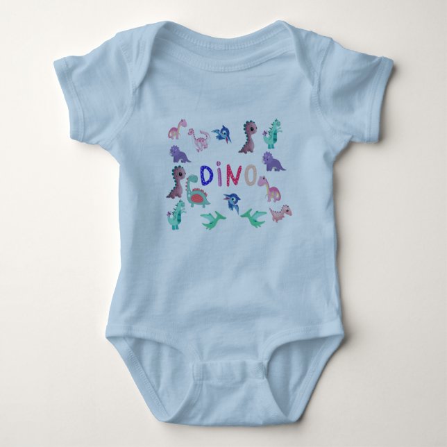 Body T-shirt pour bébés au design adorable. (Devant)