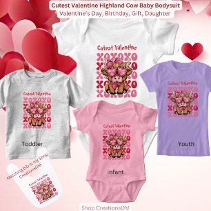 Body T-shirt pour tout-petits et enfants avec la plus m