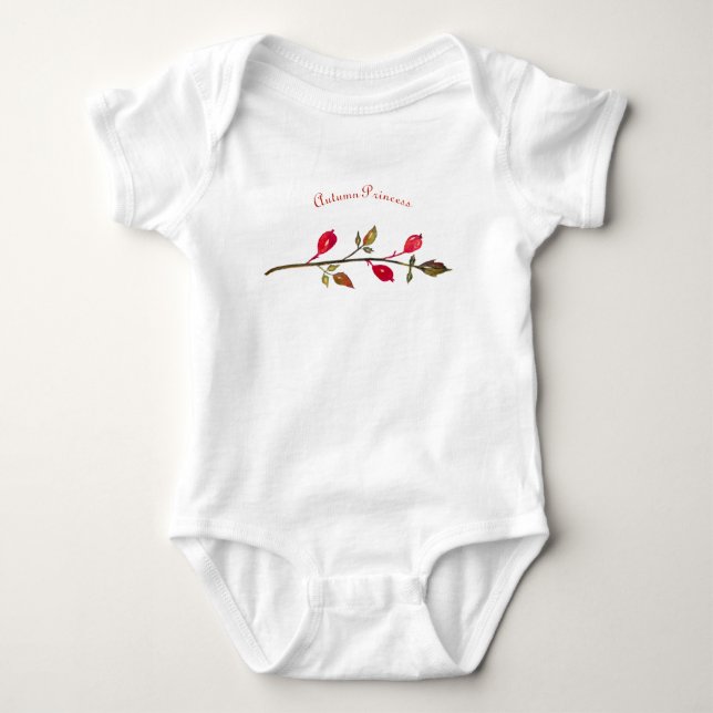Body T-shirt Rose Hip  Princesse d'Automne (Devant)