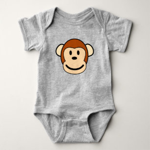 Body T-shirt singe face bébé une pièce