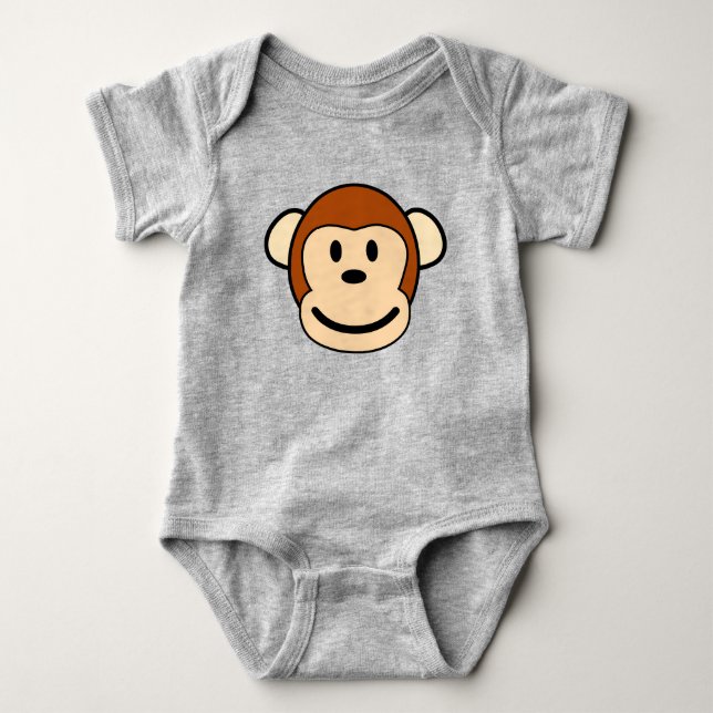 Body T-shirt singe face bébé une pièce (Devant)