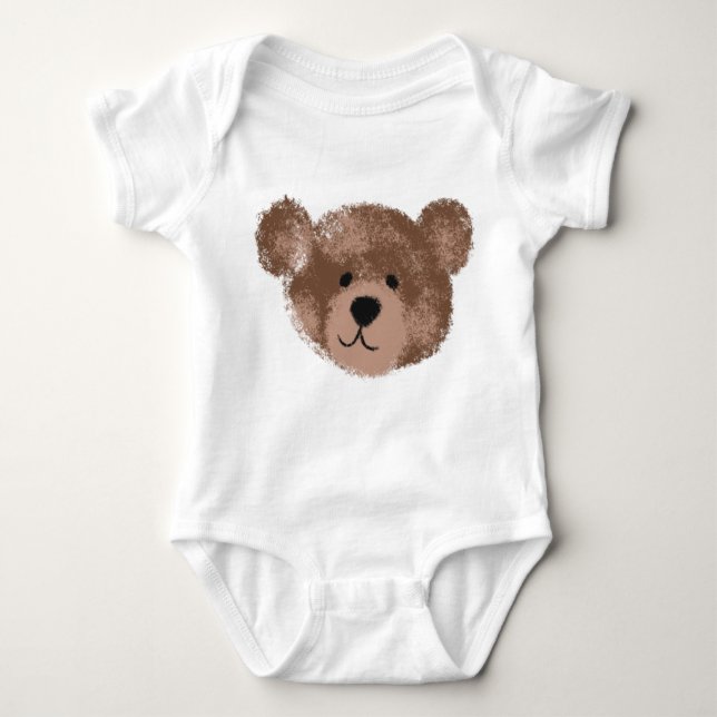 Body T-shirt Teddy Bear Toddler (Devant)