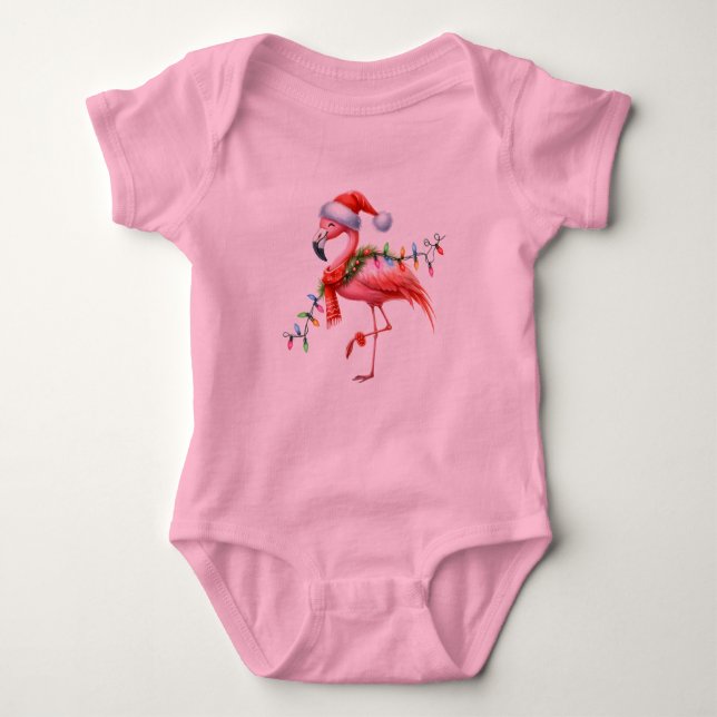 Body T-Shirt-Tropical Christmas Family T Shirts (Devant)