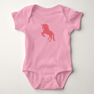 Body T-shirt Unicorn Pink Painting Toddler