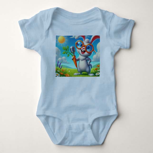 Body T-shirt unique et costumes bébé (Devant)