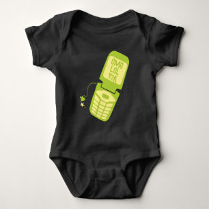 Body T-shirt vert rétros