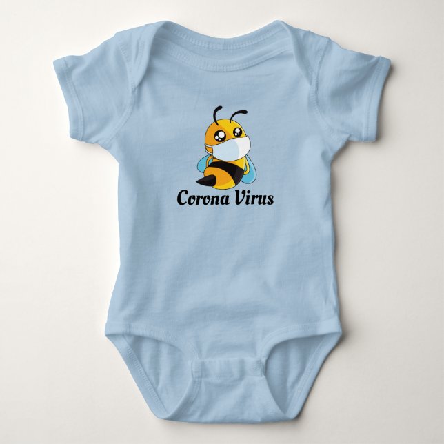Body T-shirt Virus Corona (Devant)