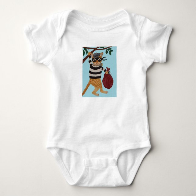 Body T-Shirt Voleuse de Chat (Devant)