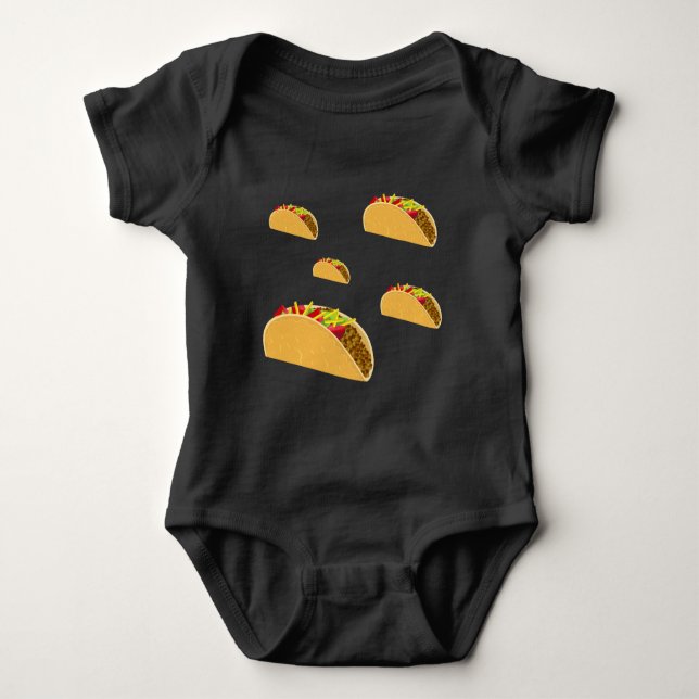 Body Taco Tuesday Design - Baby Jersey Bodysuit (Devant)