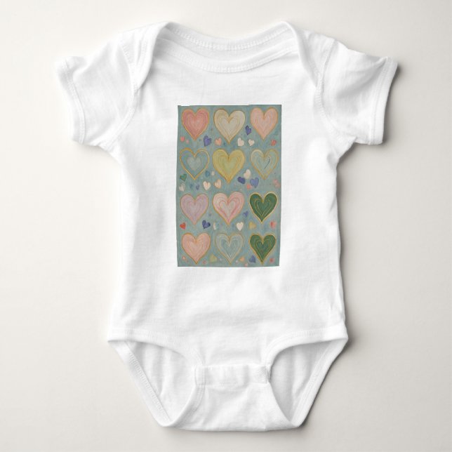 Body Tapisserie Pastel Heart (Devant)