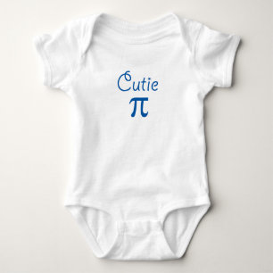 Body Tarte combinaison geeky et mignonne de pi de Cutie