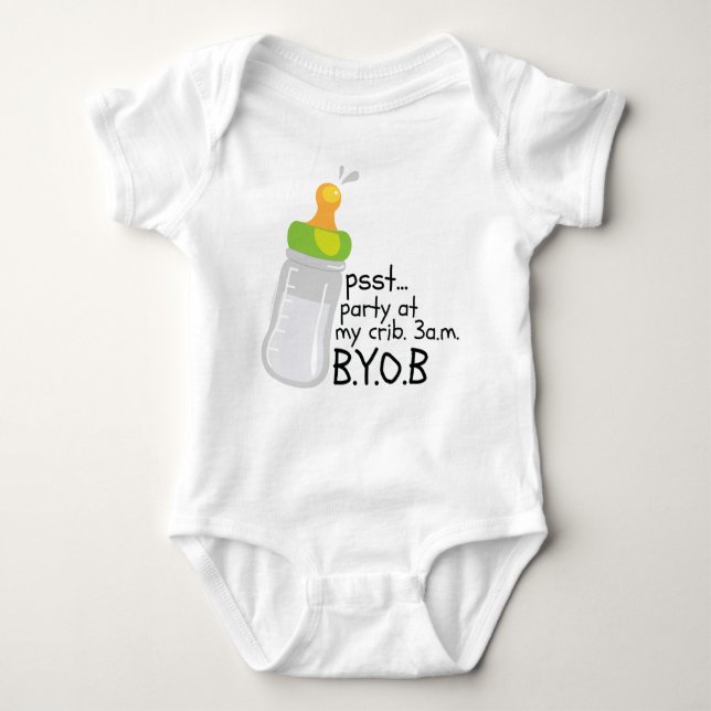 Body TDFP. Fête À Mon Bébé. BYOB 3H (Devant)