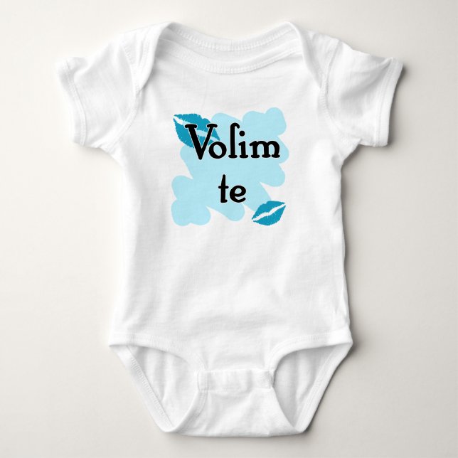 Body Te de Volim - serbe - je t'aime (Devant)