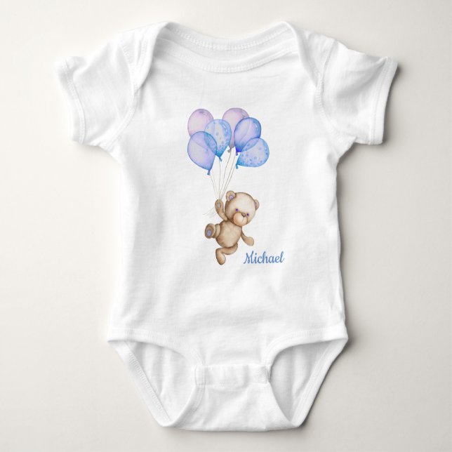 Body Teddy Bear Bear Bear Baby Bodysuit (Devant)