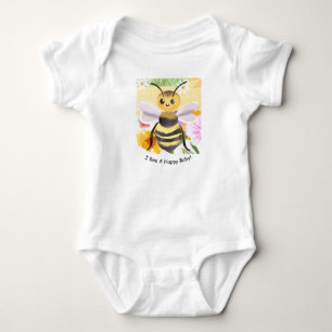 Body Tee-shirt pour bébé Happy Bee Cadeau de baby showe