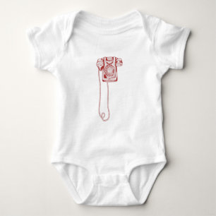 Body téléphone à cadran rotatif des années 80