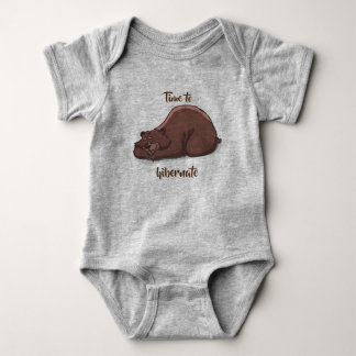 Body Temps d'ours de sommeil de hiberner