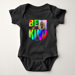 BODY TENDANCE PERSONNALISÉ SOIS GENTIL ARC-EN-CIEL PAPI