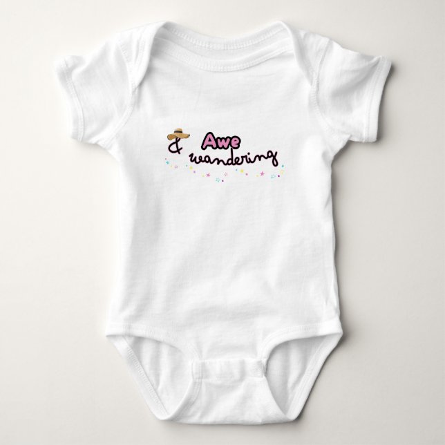 Body Tenue de bébé Awe and Wandering (Devant)